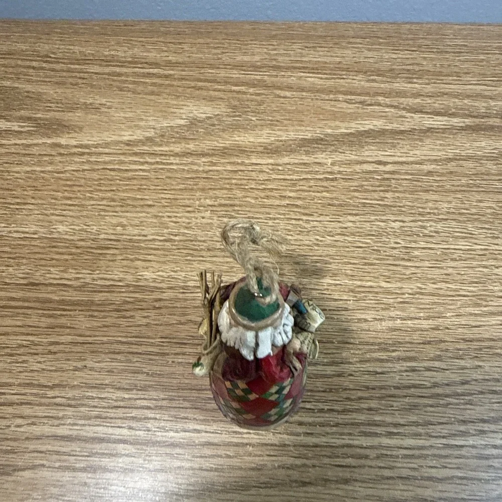 Jim Shore Heartwood Creek He Knows 2006 V4005789 Enesco Naughty‎ Nice